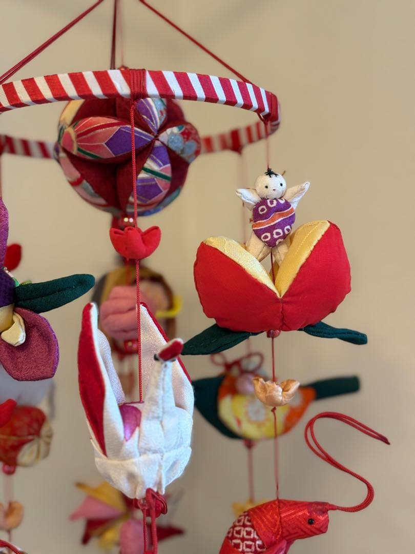 つるし雛　No.189・ひな祭り・桃の節句・さげもん吊るし飾り・初節句飾り