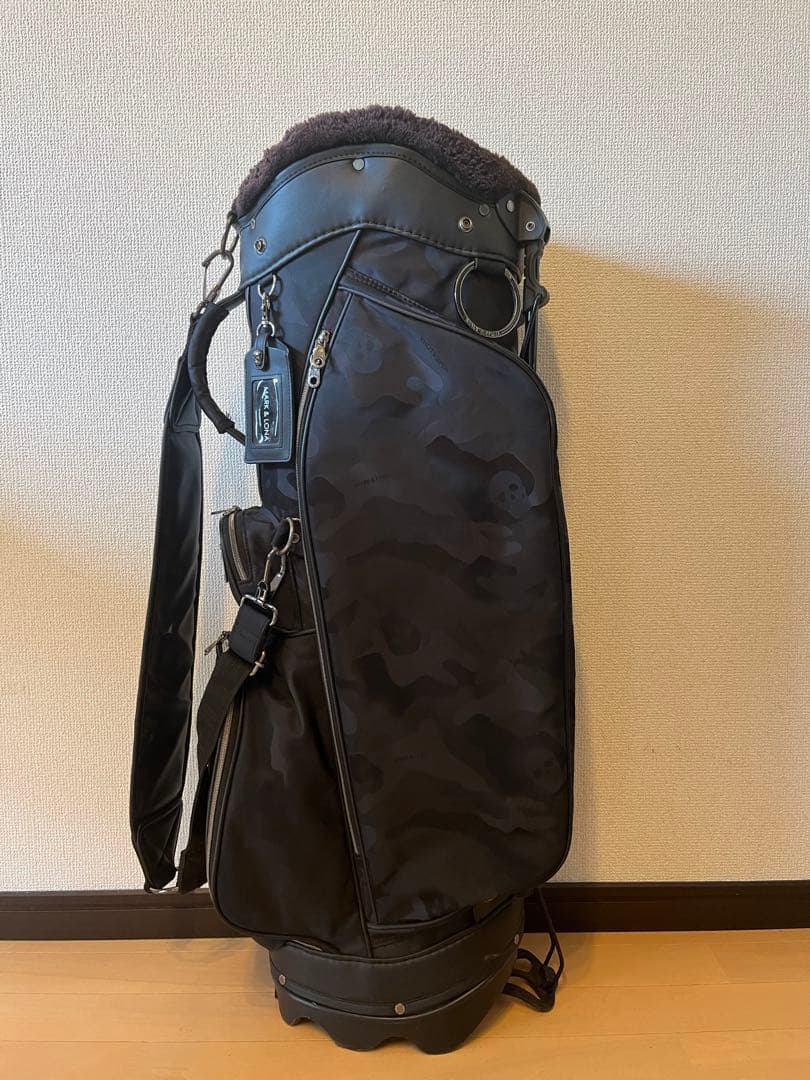 MARK & LONA キャディバッグ ブラック/迷彩