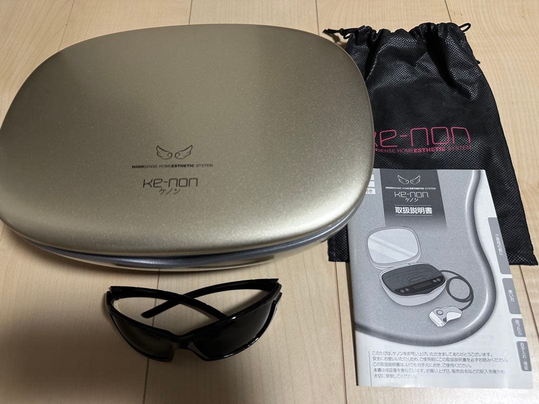 KE-NON 脱毛器 v.8.4J サングラス付き