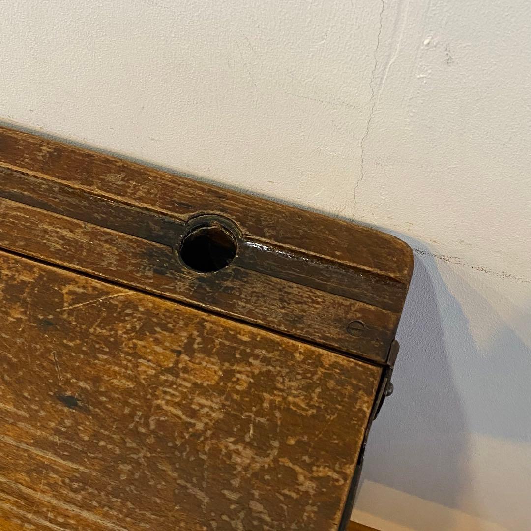 60s 70s イギリスビンテージ イギリスアンティーク スクールデスク 学校机