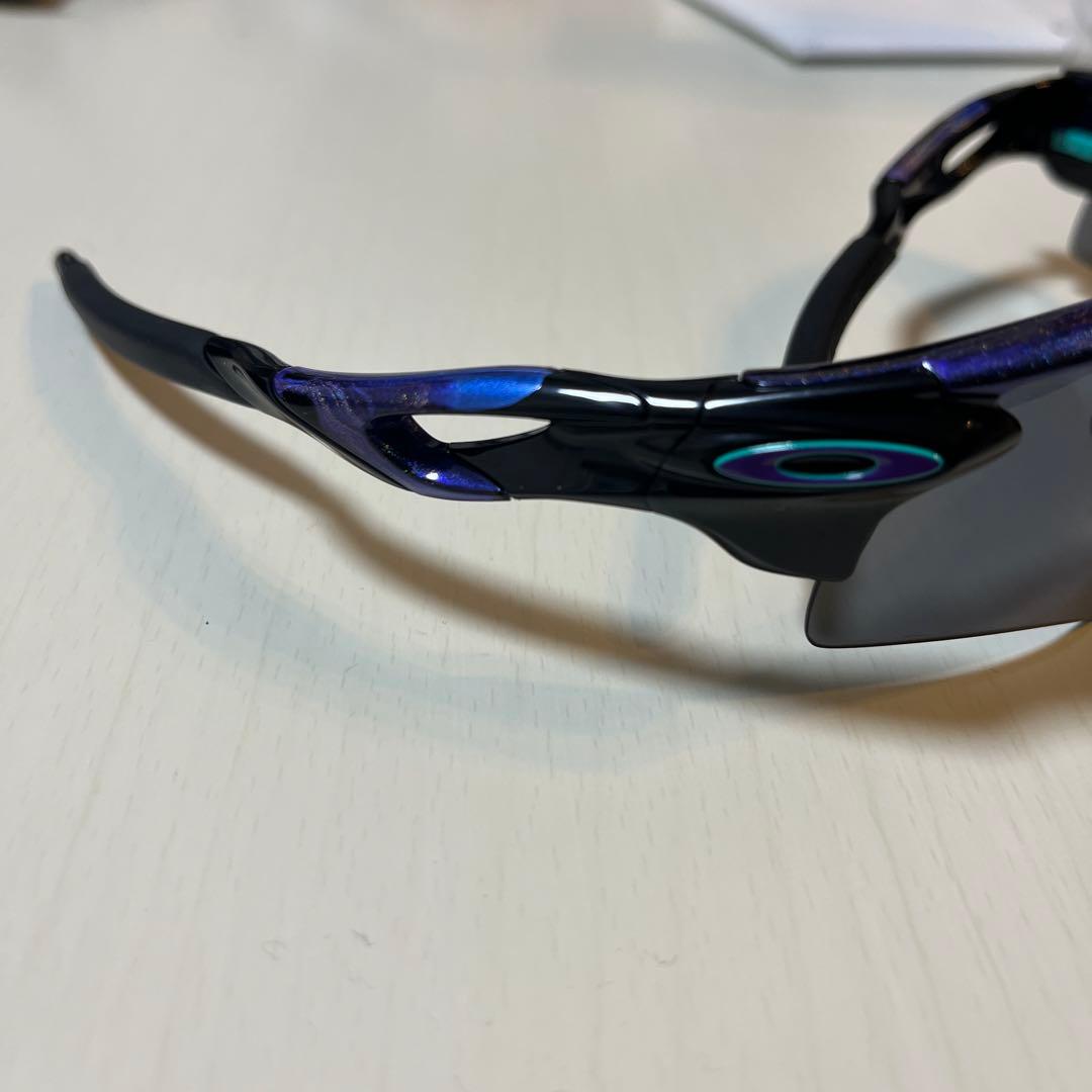 Oakley スポーツサングラス ブラック/ブルー
