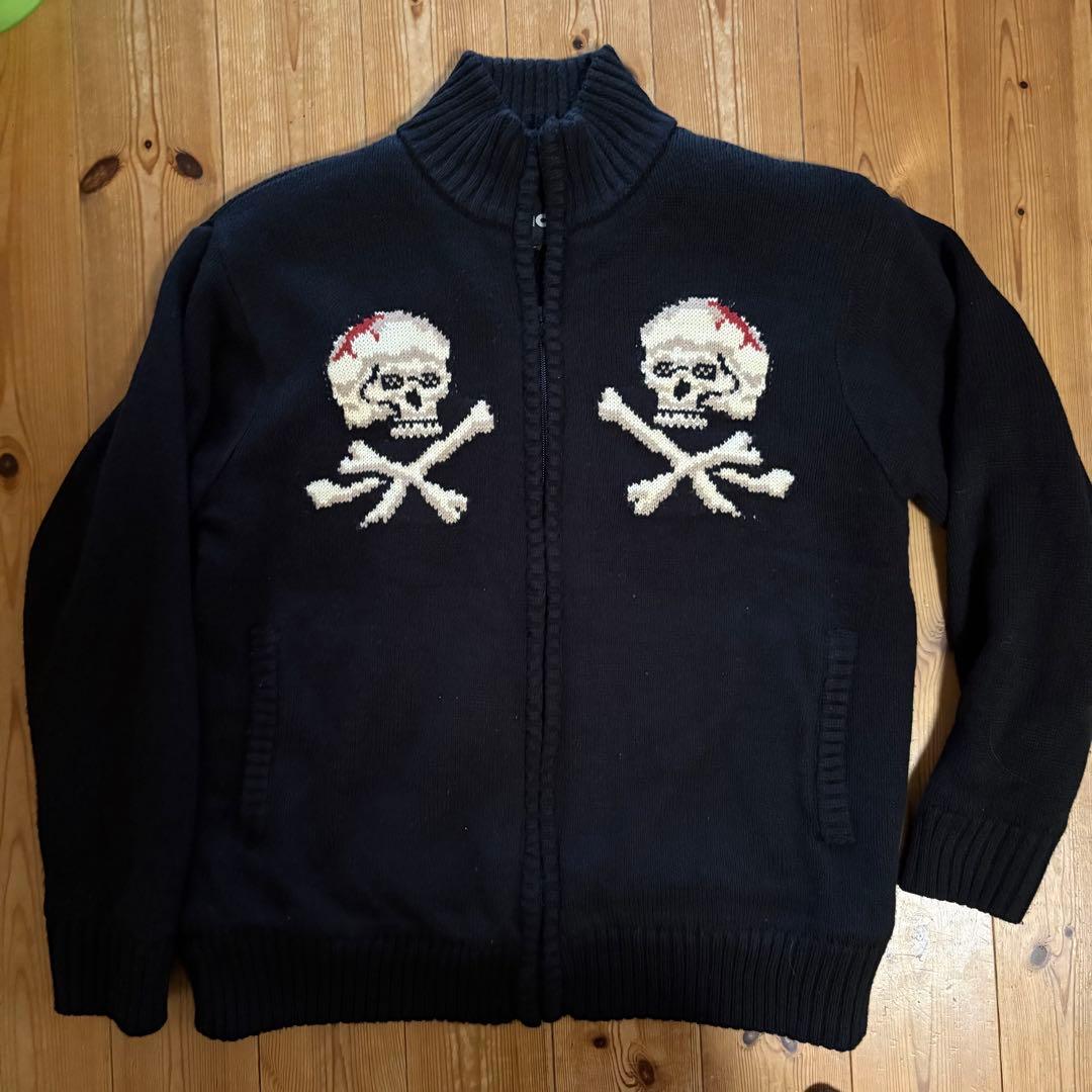 Schott ショット SKULL DS KNIT