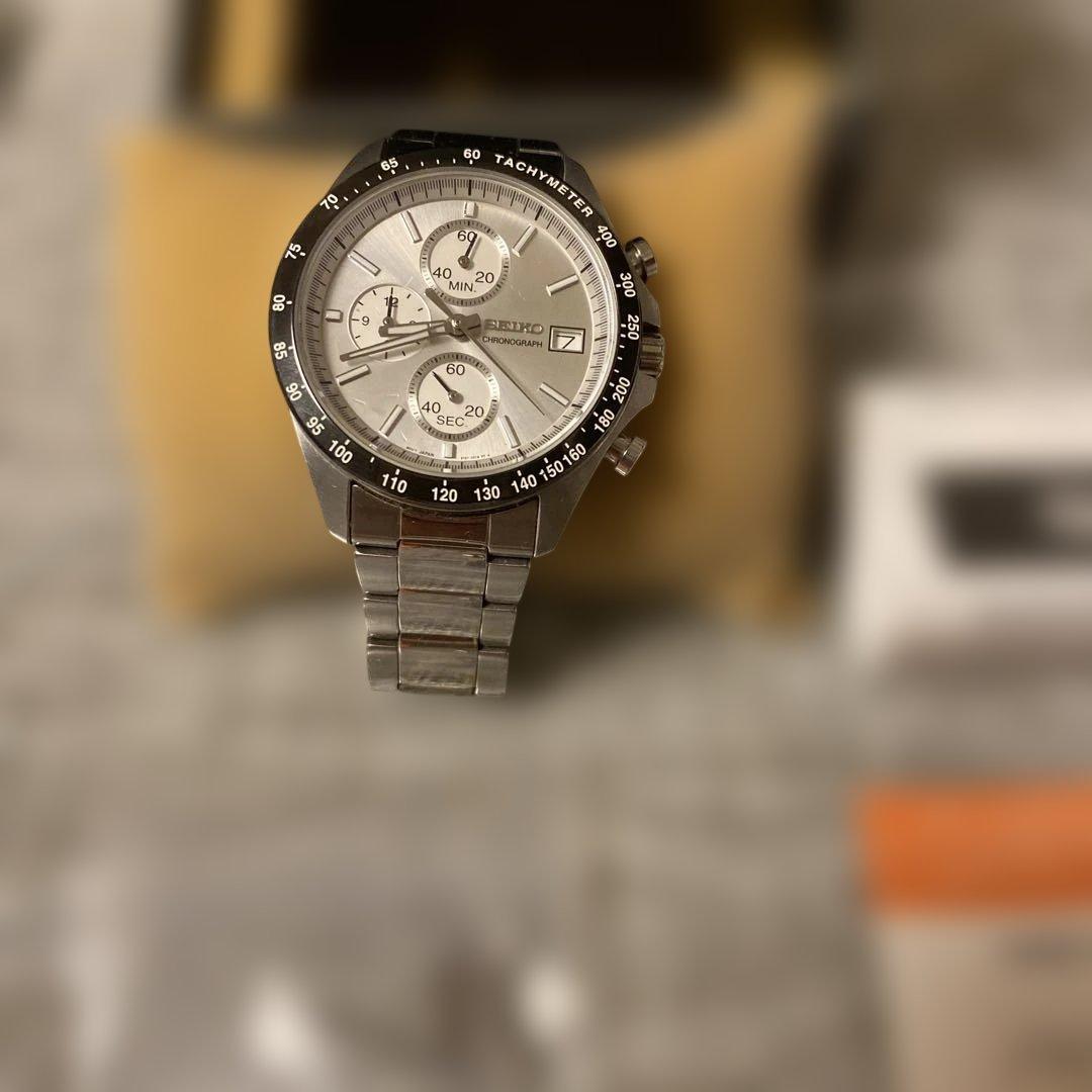 SEIKO SBTR007 シルバー 時計