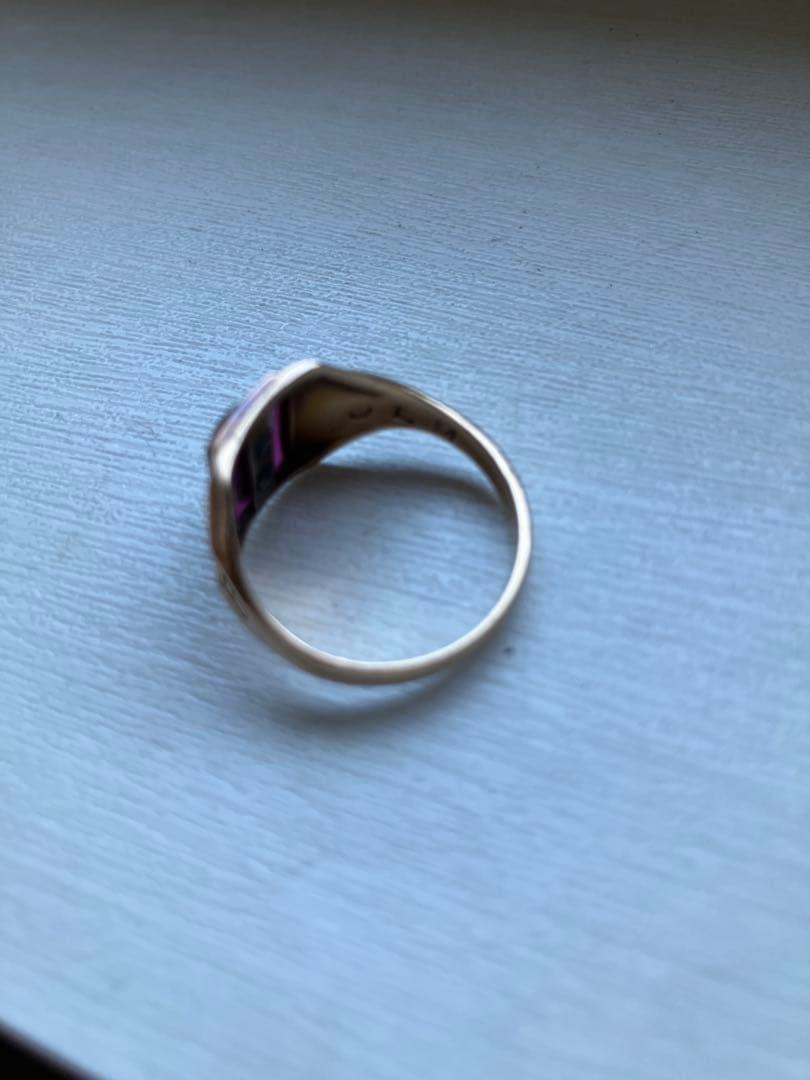 vintage カレッジリング 12号