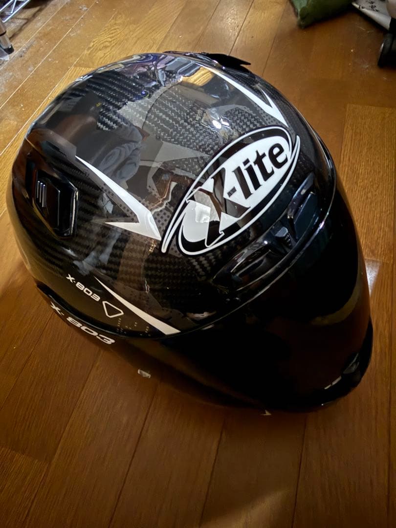 X-lite X-803 ウルトラカーボン　SENA 20s EVO付き