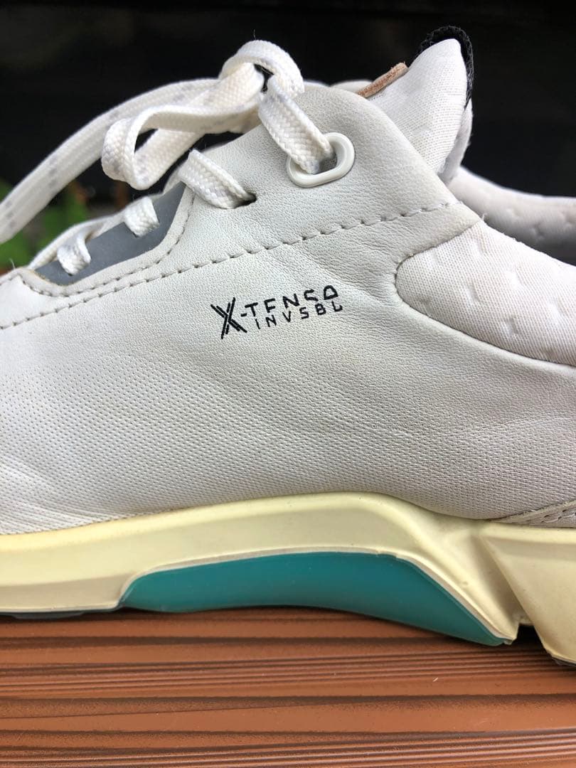 363番 美品ECCO BIOM ゴルフシューズ 37 23.5cmスパイクレス