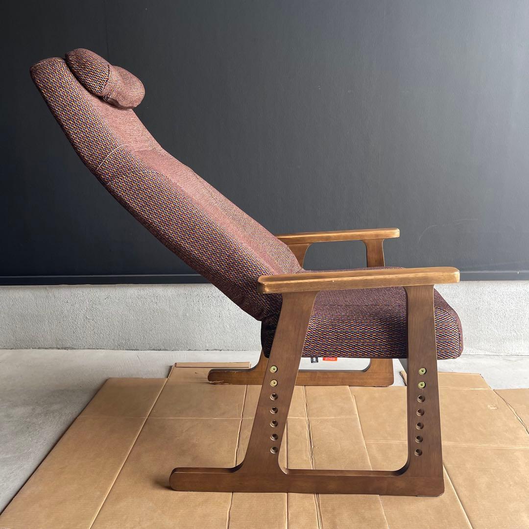 6m01_美品 ピントチェアリビング リクライニングチェア