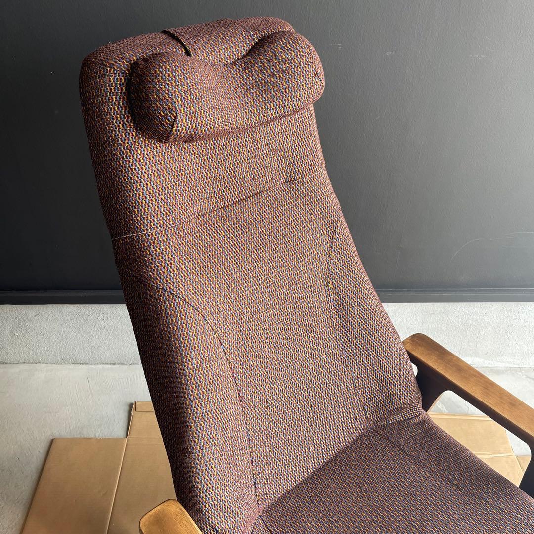 6m01_美品 ピントチェアリビング リクライニングチェア