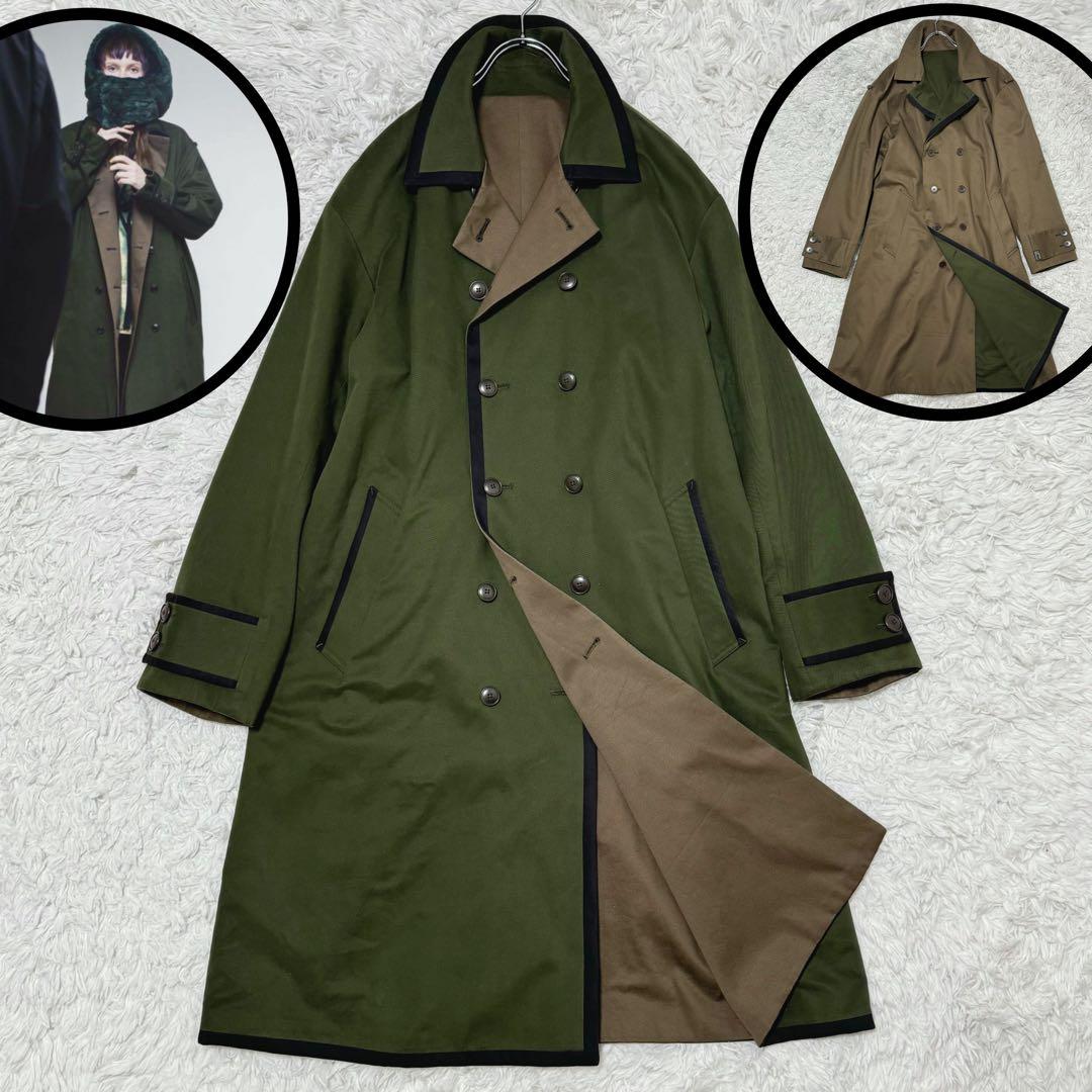 希少✨メアグラーティア Reversible bal collor coat 緑
