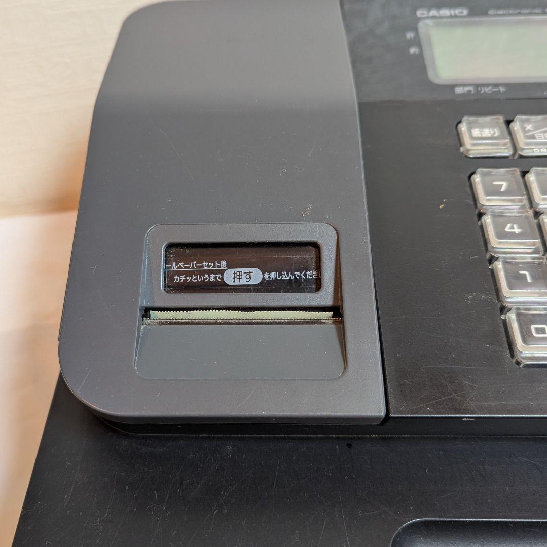 CASIO レジスター SE-G1 ブラック コンパクト レトロ