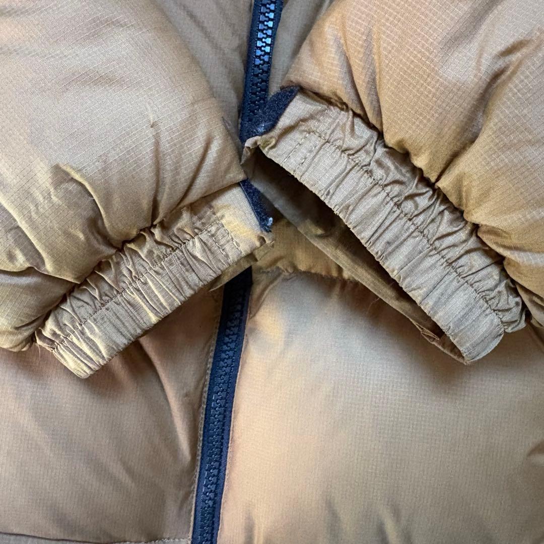 The North Face ヌプシジャケット　キャメル色