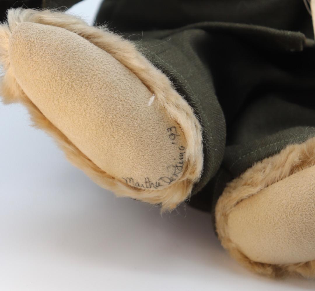 アーティスト・ベア THEODORE 軍服 眼鏡付き 大きなベア37cm