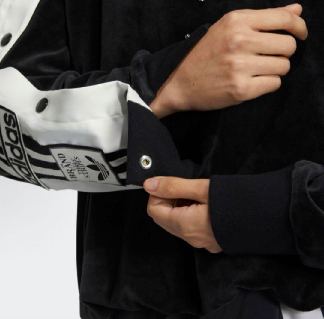 【新品未使用】adidas ADIBREAK VELOUR フーディ　Lサイズ