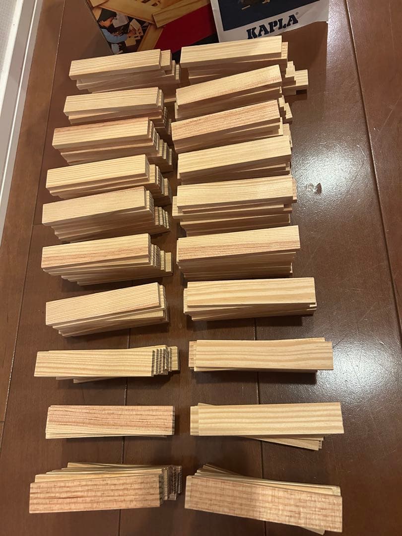KAPLA 木製積み木セット 200個