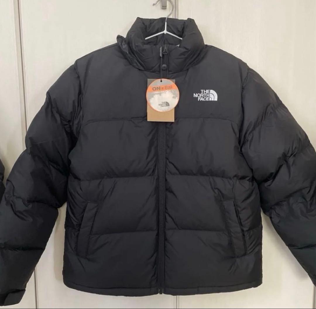 THE NORTH FACE ブラックダウンジャケット　大人もOk