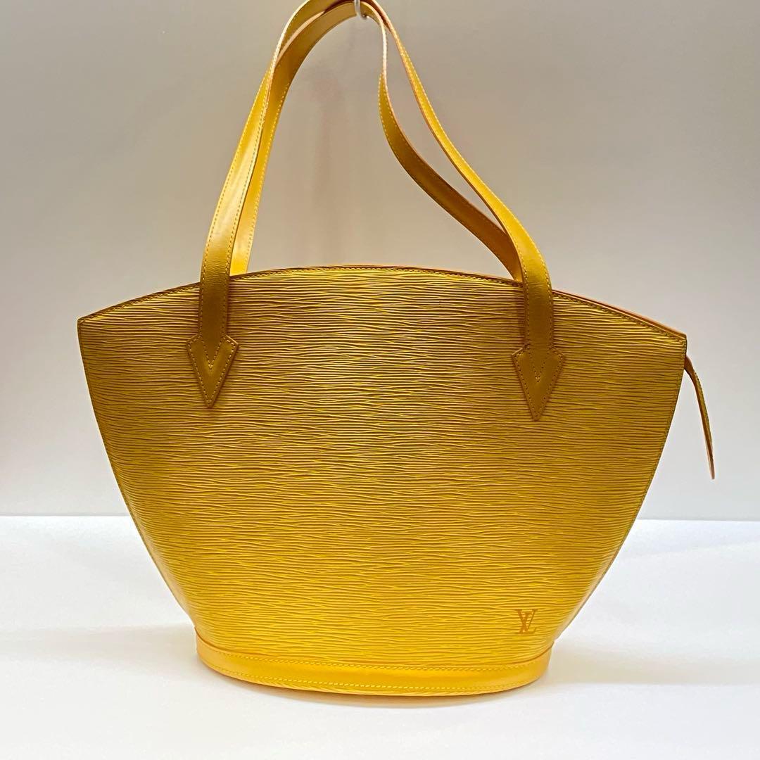 と*ふ様 【美品】ルイヴィトン　エピ　レザー　イエロー トートバッ