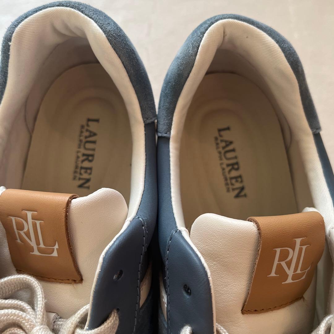 LAUREN RALPH LAUREN グレー スニーカー