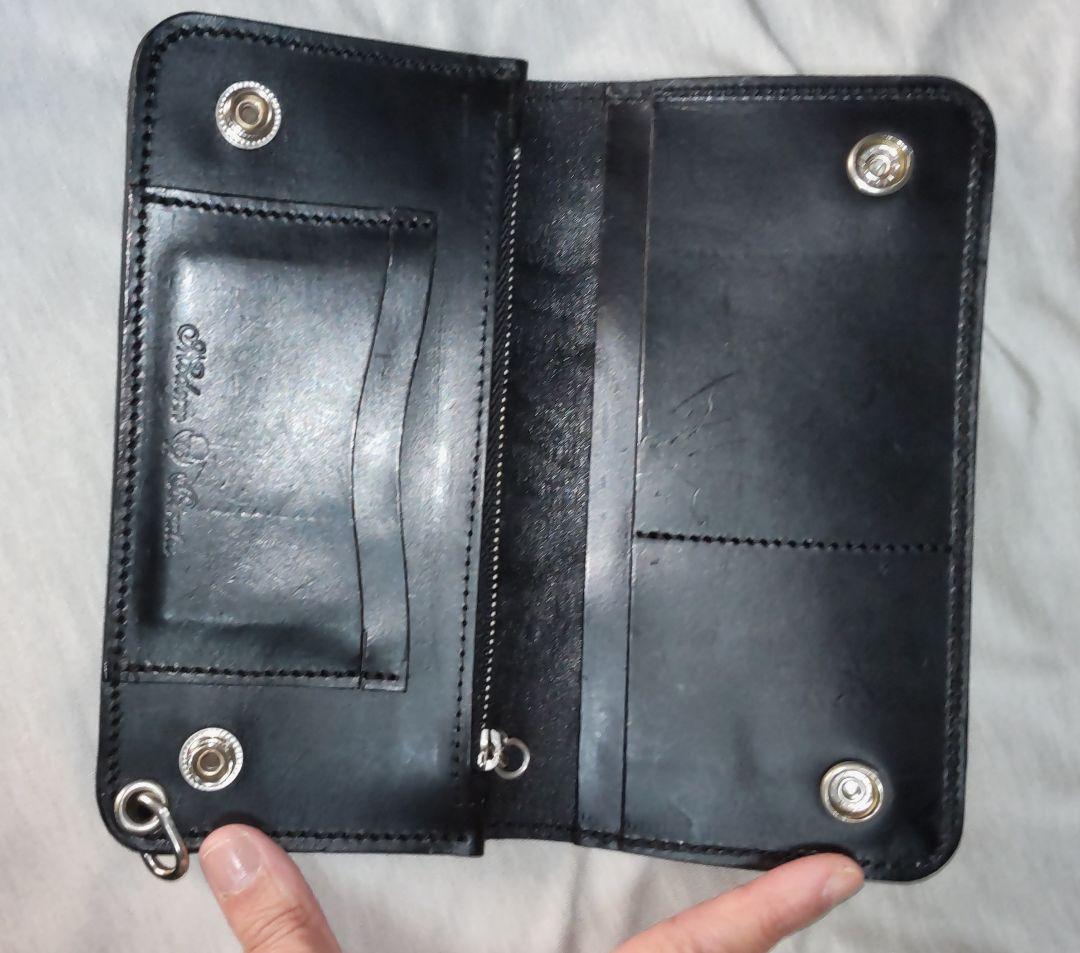 MODERNPIRATES黒い本革長財布
