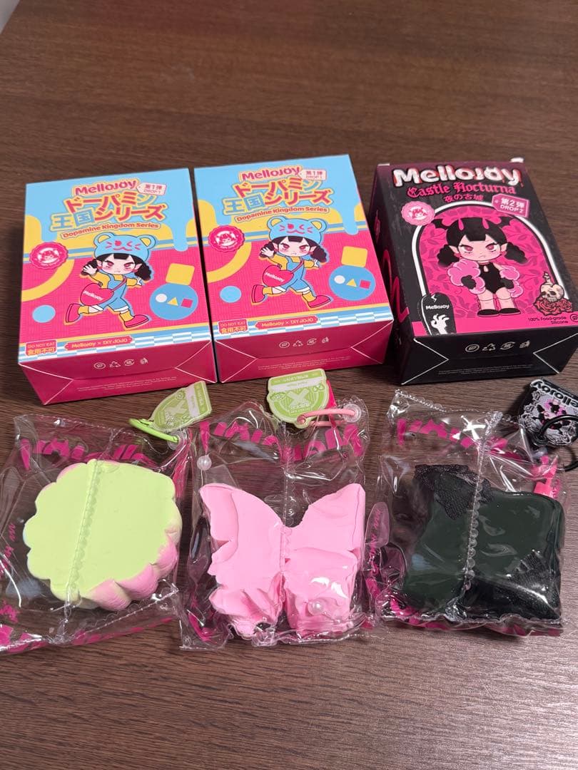 mellojoy メロジョイ とろんスクイーズ 5点セット