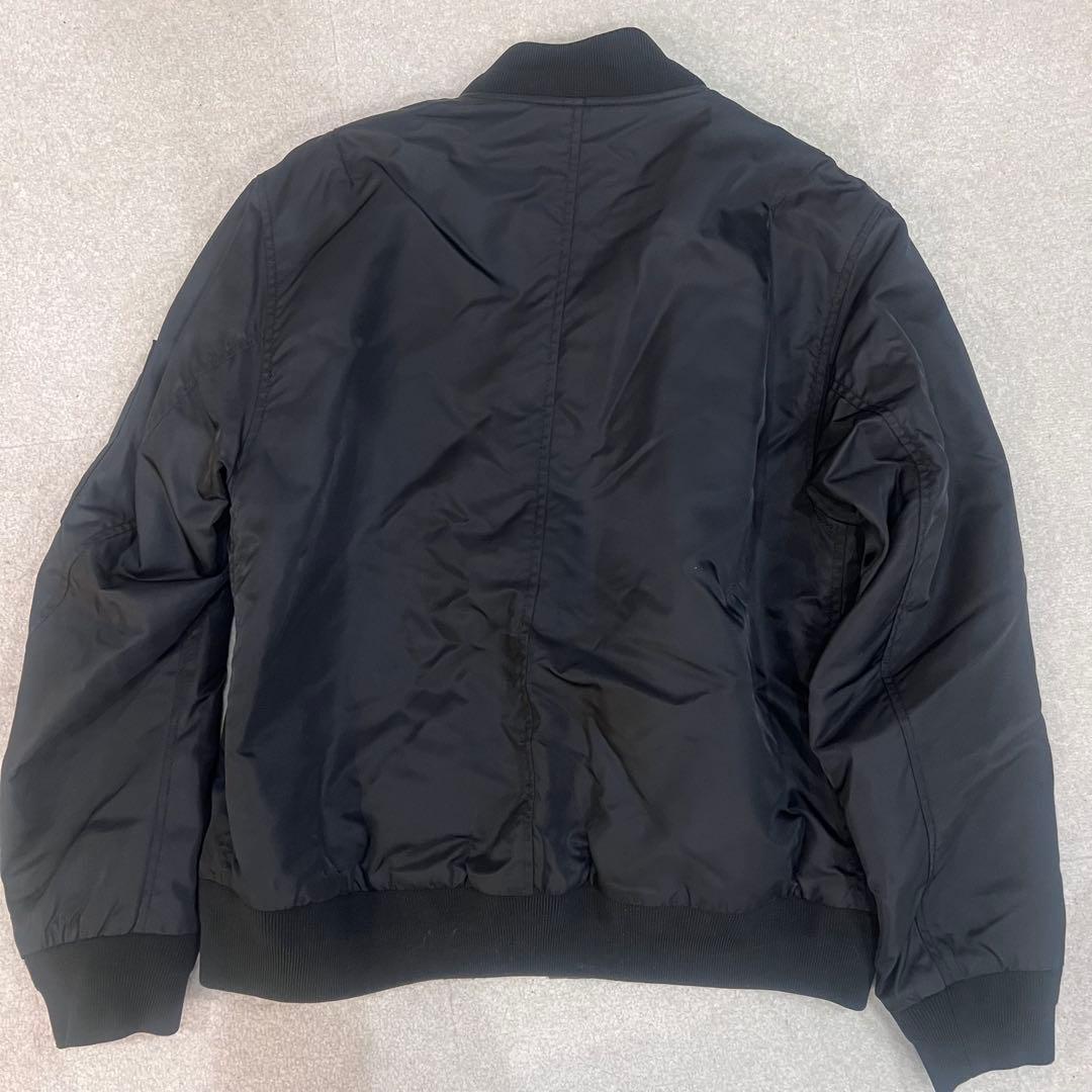 専用　COACH コーチ　リバーシブル　ブラック MA-1ジャケット　L