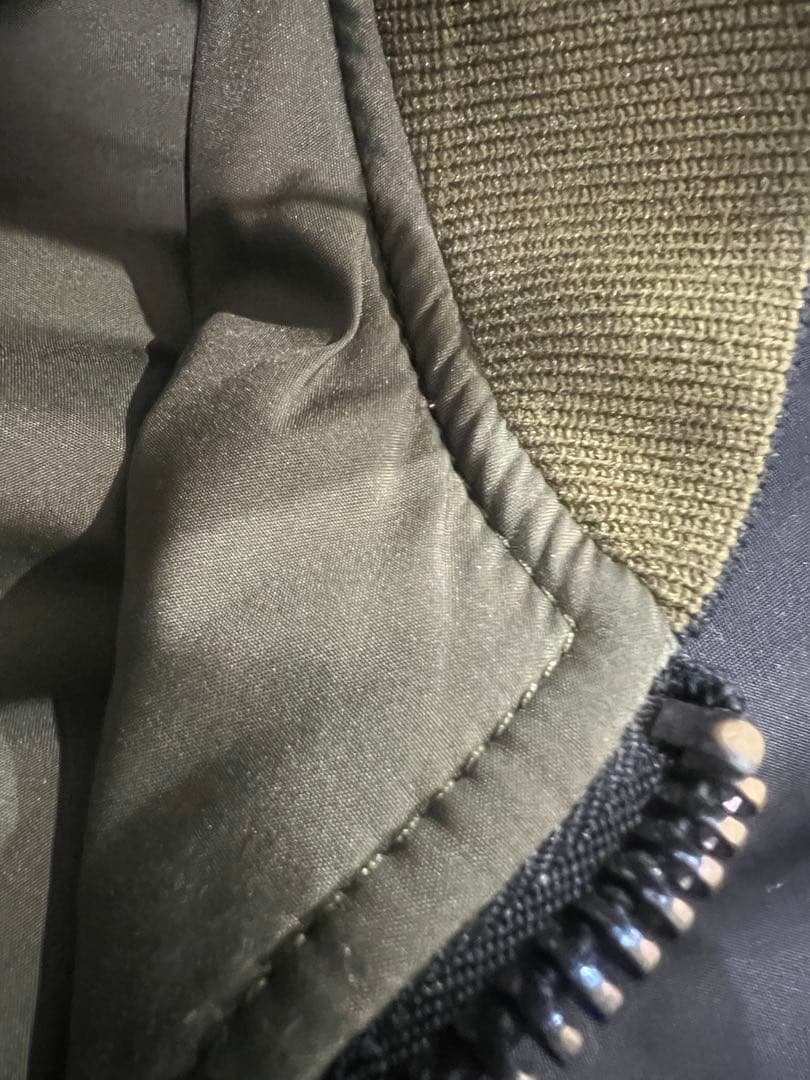 専用　COACH コーチ　リバーシブル　ブラック MA-1ジャケット　L