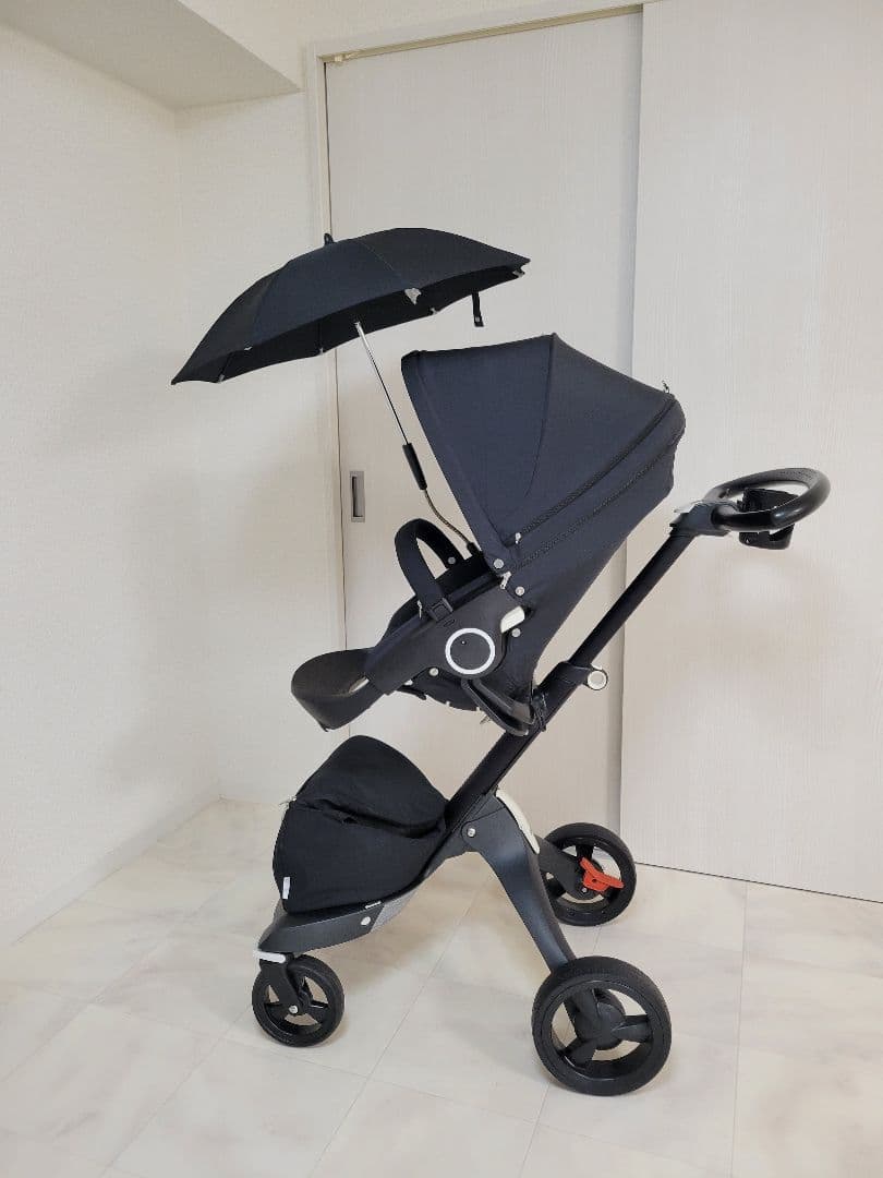 【美品最終値下げ】STOKKE エクスプローリー ベビーカー ブラック