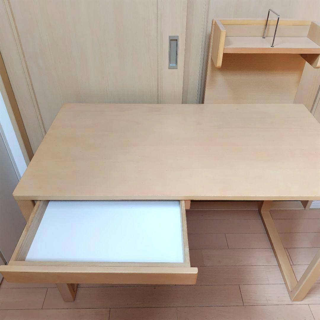 学習机　事務机　カリモク　シンプル　ナチュラル　エテルナ　入学　カリモク家具