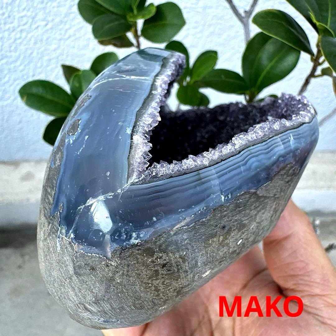 M1730☆アメジストドーム776g☆天然石 原石☆50507-K