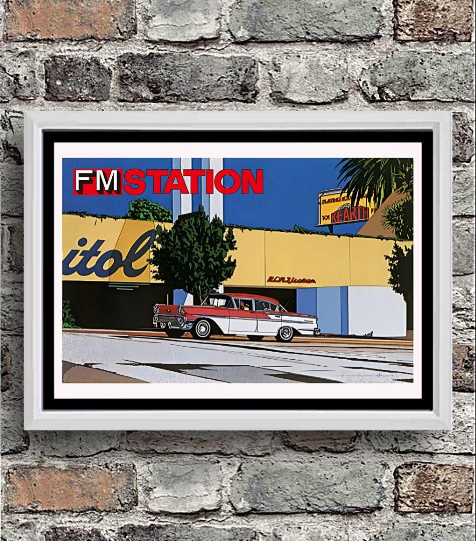 鈴木英人 / FMステーション【A4サイズ写真ポスターフレーム付き10点セット】