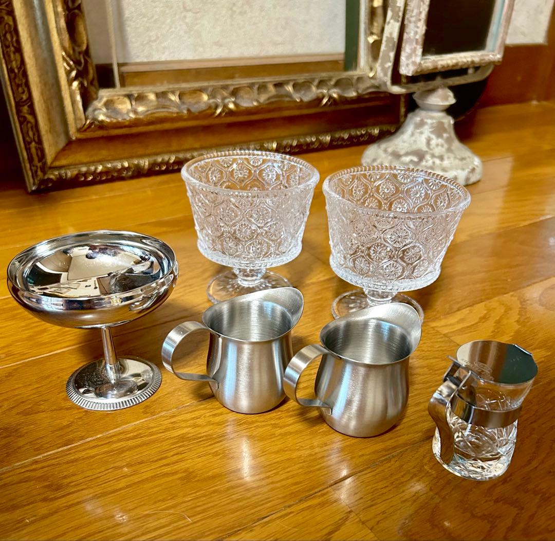 フランス　ヨーロッパ　ヴィンテージ　アンティーク　レトロ　食器　ミルクピッチャー