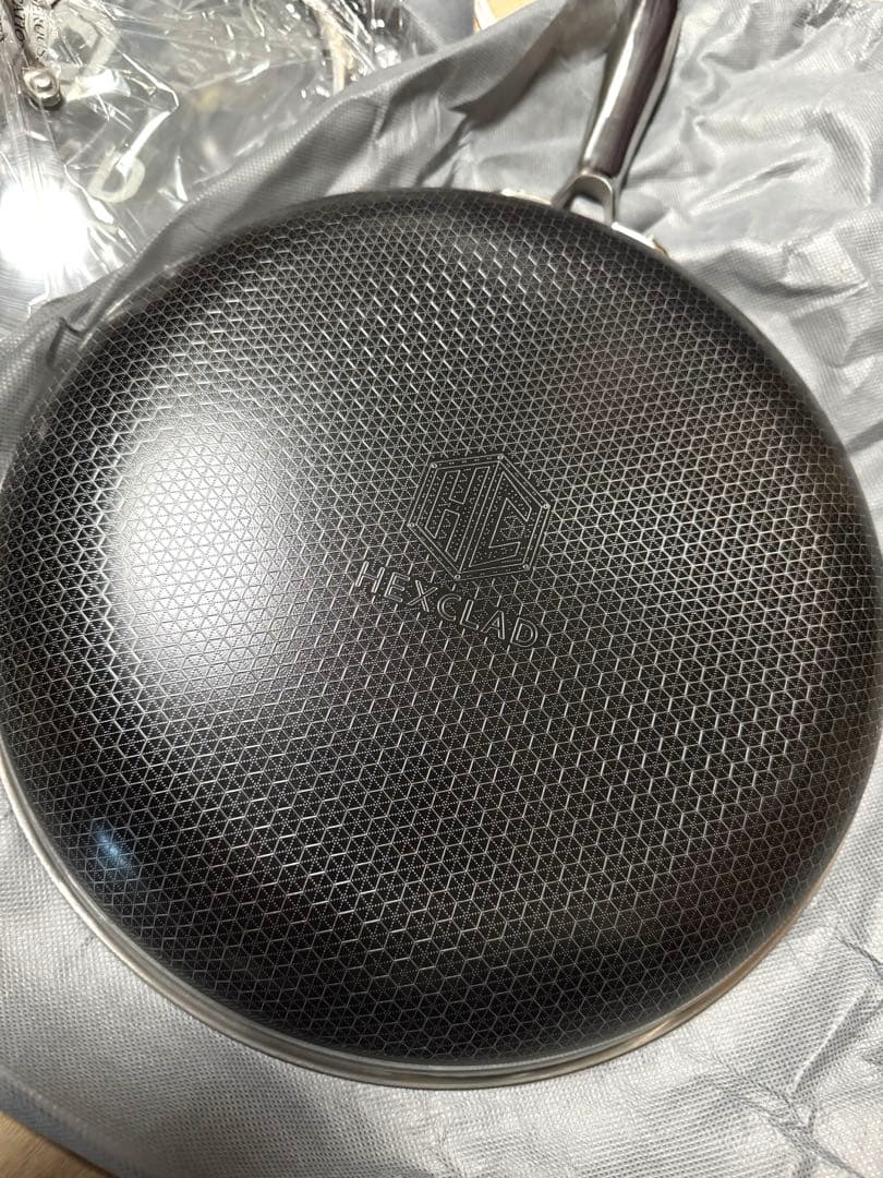 【新品未使用】30cm hexclad ヘックスクラッド フライパン 蓋付き