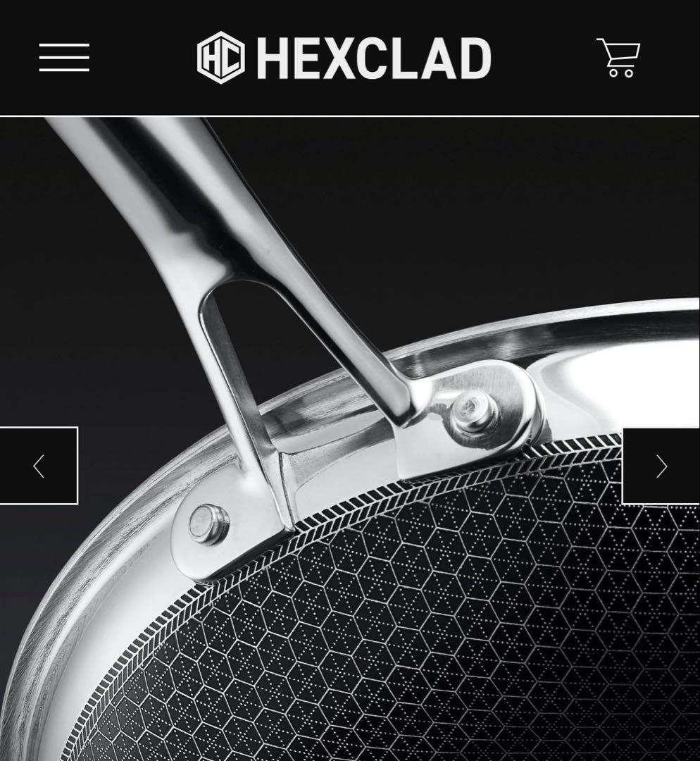 【新品未使用】30cm hexclad ヘックスクラッド フライパン 蓋付き