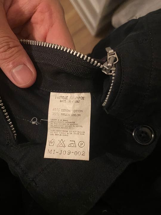 週末まで出品しますy's for men フード付きジャケットコート