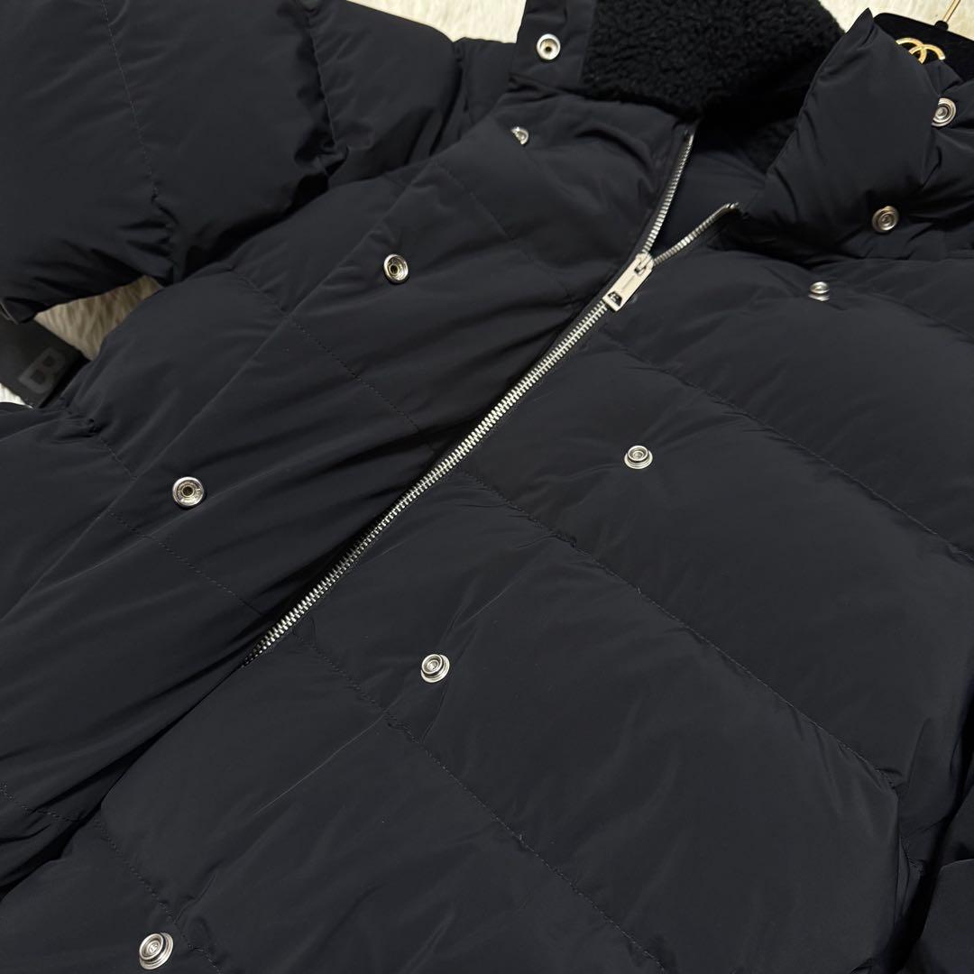 現行　BURBERRY LONDON ENGLAND ダウンコート　ベルト付