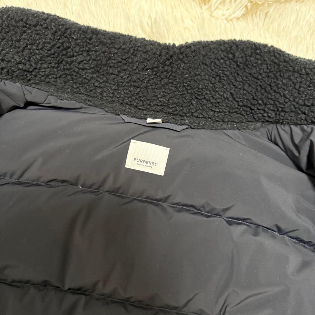 現行　BURBERRY LONDON ENGLAND ダウンコート　ベルト付