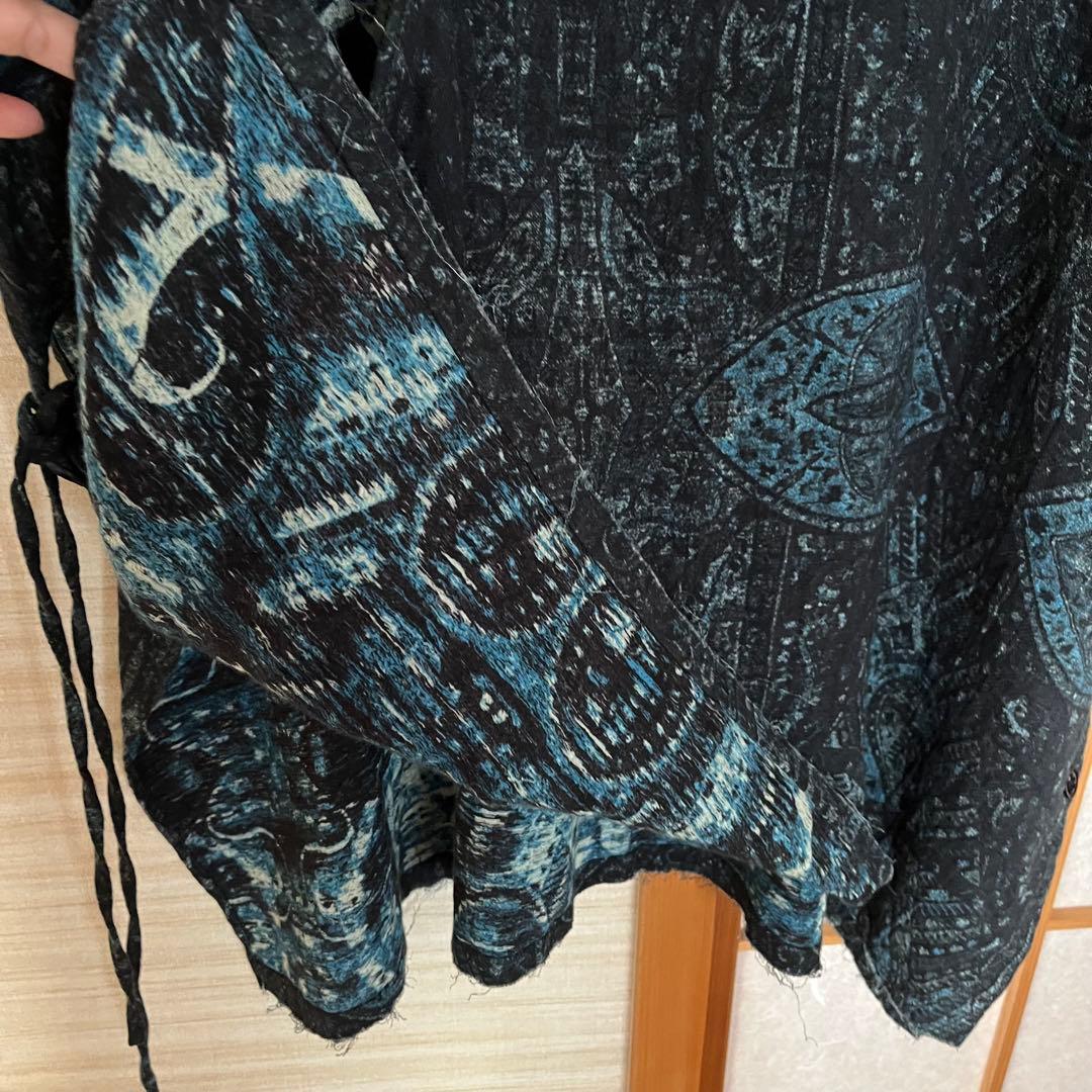 ヨウジヤマモト Y's ブラウス　チュニック　ボレロ　カットオフ　アシンメトリー