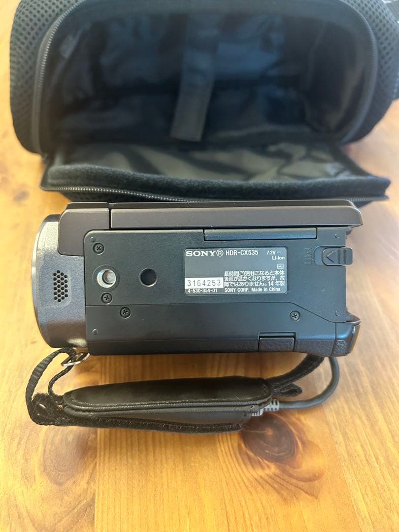 SONY HDR-CX535 ビデオカメラ（付属品付き）