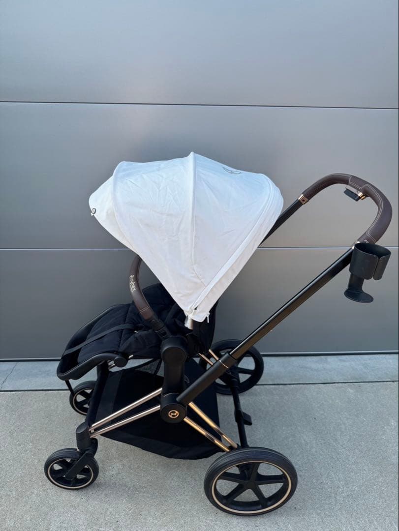 cybex プリアム ベビーカー ホワイト/ブラック