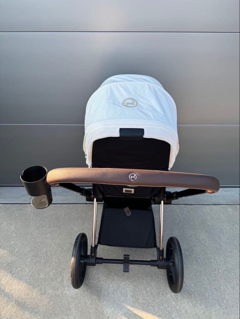 cybex プリアム ベビーカー ホワイト/ブラック