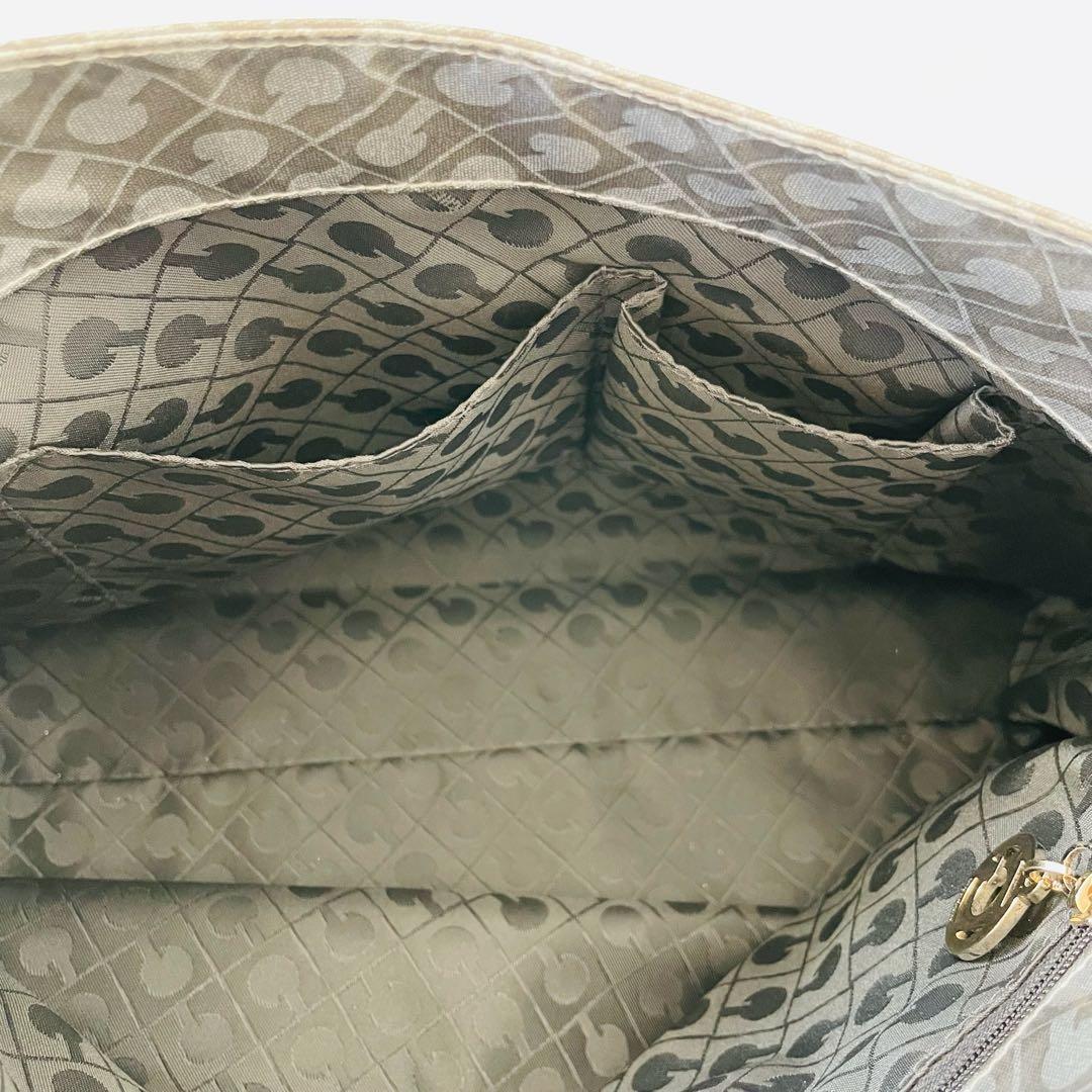 ゲラルディーニ ソフティ トートバッグ 肩掛け シルバー ハンドバッグ