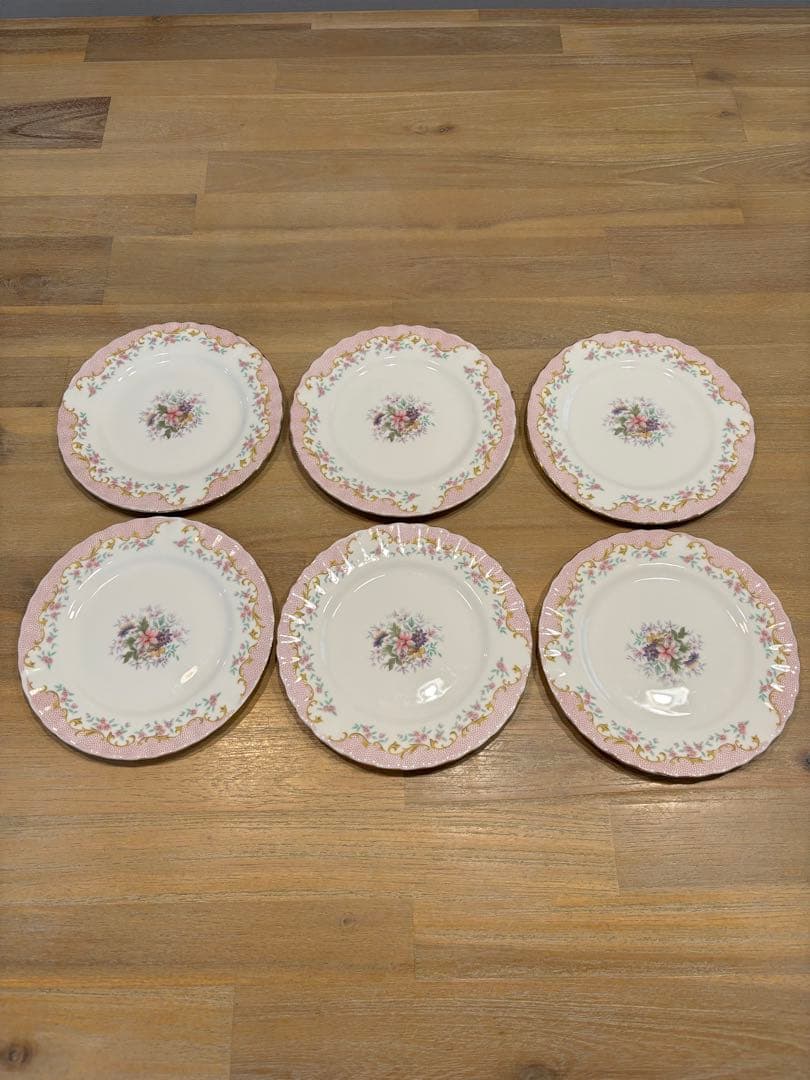 ロイヤルアルバート セレニティ皿6枚セット