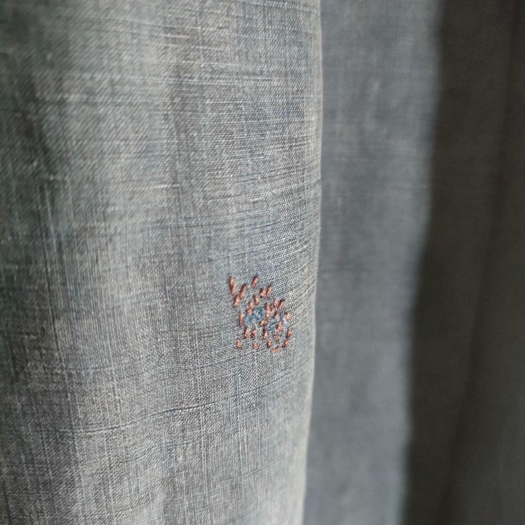 ジャケット・アウター 1910s biaude full open indigo linen