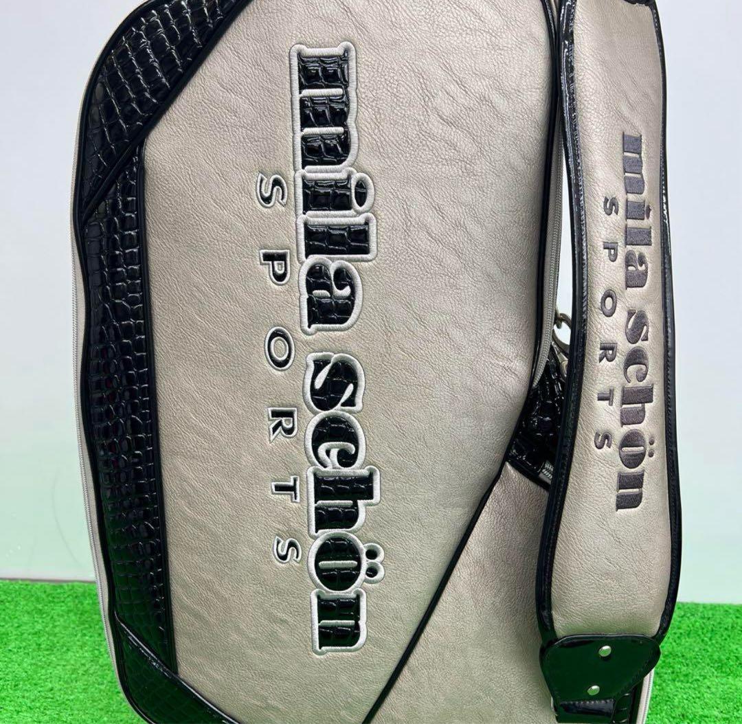 mila schon ミラショーン　キャディバッグ　ゴルフバック　9インチ　中古
