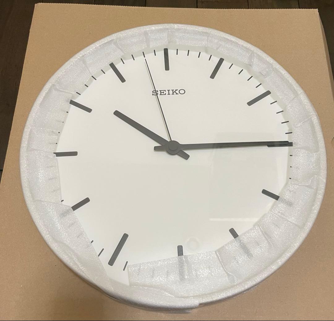 SEIKO KX308W ホワイト掛時計