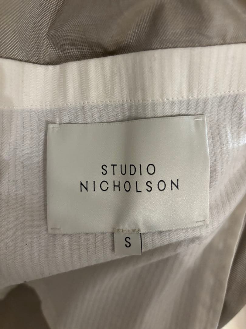 STUDIO NICHOLSON 2019ss ステンカラーコート