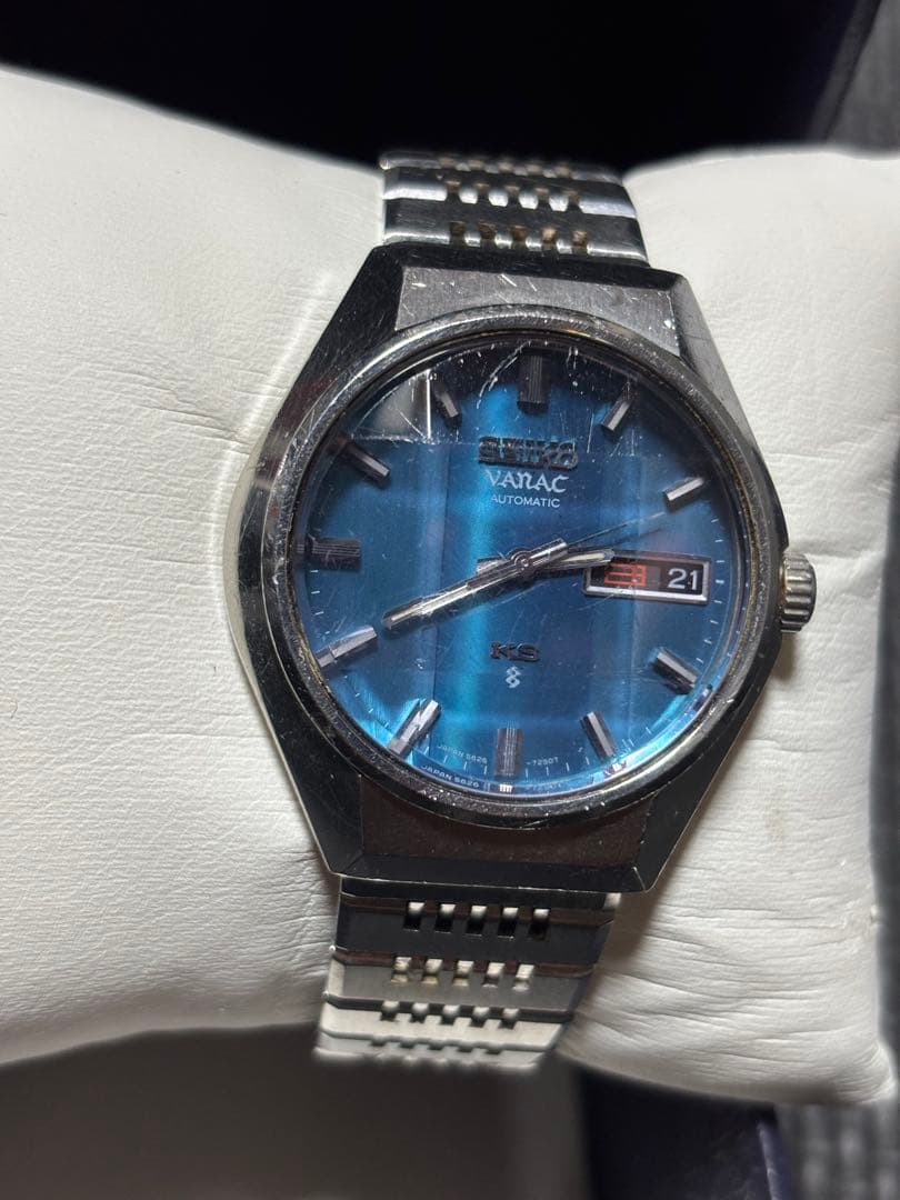 希少・デットストックSEIKO 時計56バナック 5626-723C ブルー