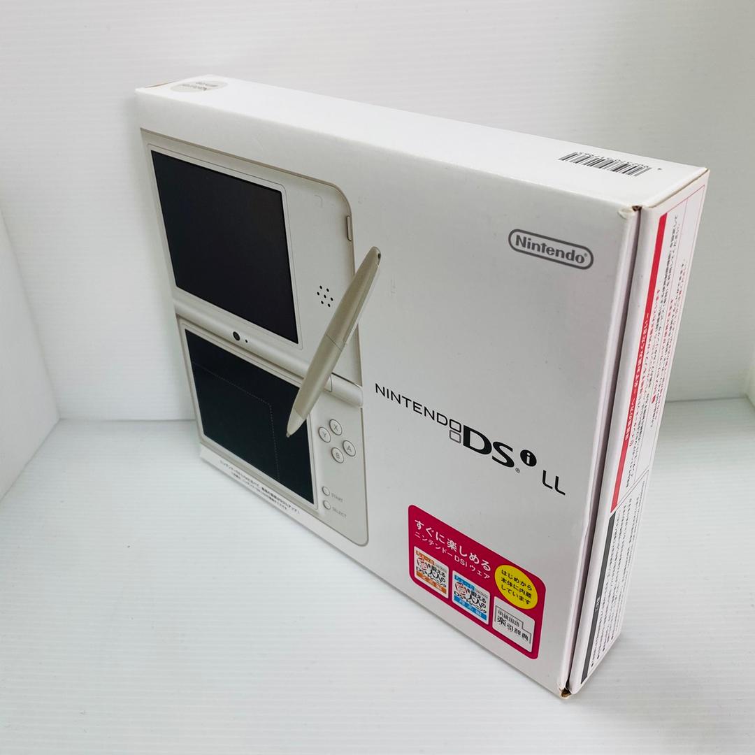 ★未使用品★極美品 ニンテンドーDSi LL ナチュラルホワイト生産終了訳