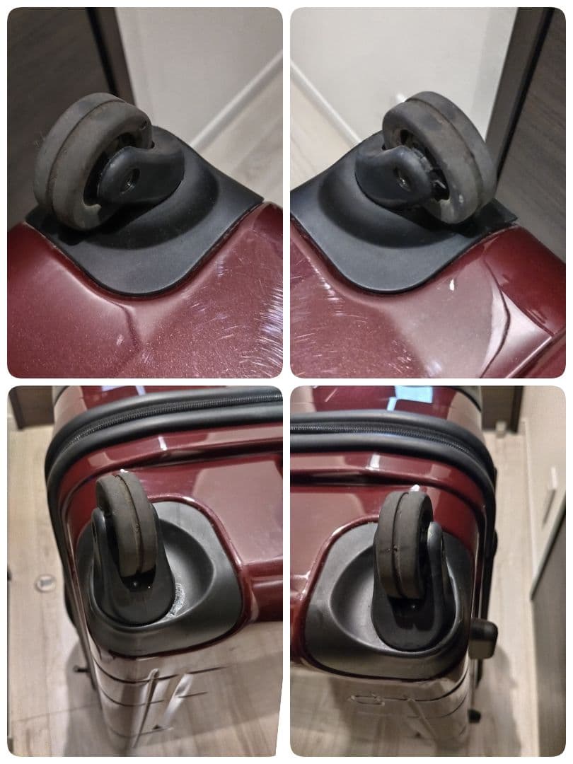 ACE　ProtecA　スタリアＶ　キャリーケース　ワインレッド　76L