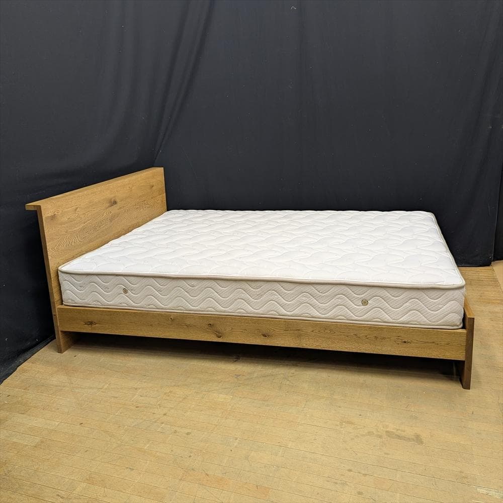 西*博様 クラッシュゲート　クモン　オーク　節有り　オイル仕上げ　ダブルベット