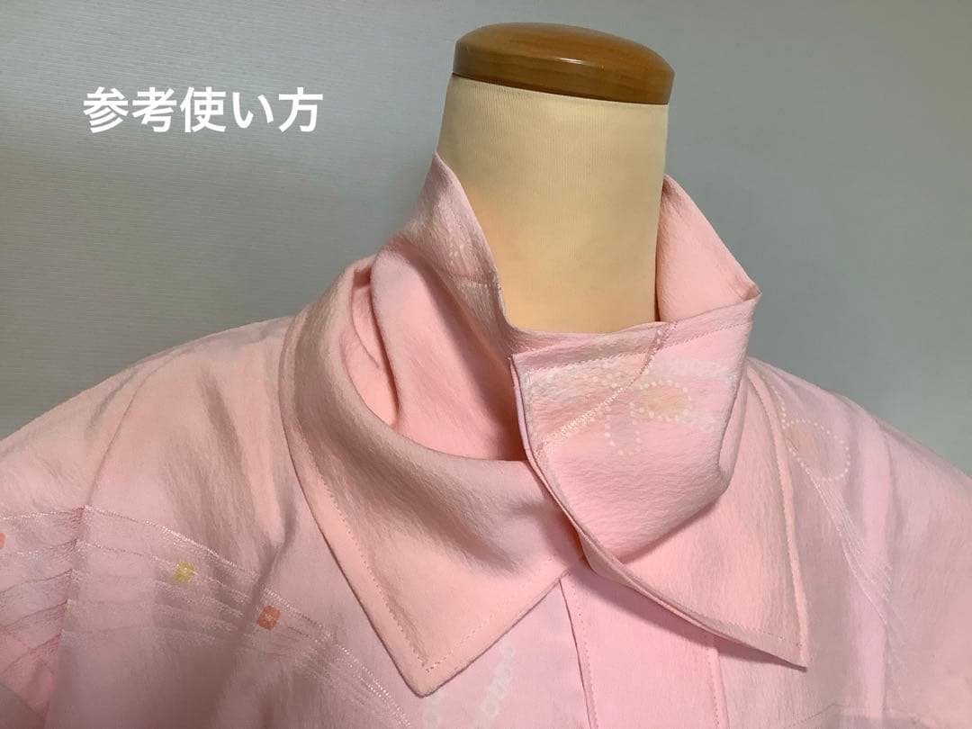 長襦袢反物から仕立てたシルクパジャマ　⑫